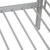 Easingroom Twin Over Twin Heavy Duty Bed Frame With Safety Guard Rails & Flat Ladder For Kids Teens Adults, Gray