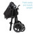 Maxi-cosi Zelia² 5-in-1 Modular Travel System, Midnight Black
