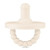 Ryan & Rose Cutie Pat Pacifier Teether (stage 2, Ivory)