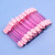 Rusr 50pcs Eyeshadow Brushes Double Sided Sponge Women Make Up Eye Shadow Brushes (pink)