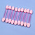 Rusr 50pcs Eyeshadow Brushes Double Sided Sponge Women Make Up Eye Shadow Brushes (pink)