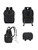 Vbiger Waterproof Large Capacity Insulated Pockets Backpack Diaper Bag, Black