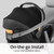 Chicco Keyfit 35 Zip Cleartex 35 Lbs Extended Use Infant Car Seat - Onyx (black)