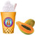 Papaya Boba / Bubble Tea Drink Mix Powder By Buddha Bubbles Boba 1 Pound (16 Ounces) | (453 Grams)