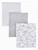 Little Star Cotton Burp Cloth, 3pk Unisex