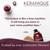 Keranique Keratin Shampoo & Conditioner Set For Curly Thinning Hair 8 Fl Oz Each