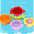 2 Set 6pcs/set Children Stacking Bath Cups Colorful Toddler Sea Animals Shape Bathtub Shower Stacked Toys