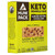Munk Pack, Keto Granola Bar, Almond Butter Cocoa Chip, 4 Bars, 1.12 Oz (32 G) Each