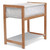 Delta Children Classic Wood Bedside Bassinet Sleeper Portable Crib With Highend Wood Frame, Paint Dabs
