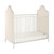 Little Seeds Piper Upholstered Metal Crib, Cream