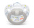 Nuk Orthodontic Pacifiers, Girl, 0-6 Months, 2-pack