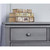 Evolur Cheyenne And Santa Fe Double Dresser, Storm Gray