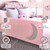 Premium Bed Rail For Toddlers, 54" Extra Long Pink By Cosie Covers