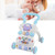 Baby Stand Learning Walker, Prevent Tipping Baby Walker  For Home Blue
