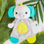 Bright Starts Snuggle & Teethe Plush Teether - Elephant, Ages Newborn +