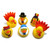 Thanksgiving Rubber Duckies - Party Favors - 12 Pieces