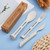 Sanume 3 In 1 Baby Gadgets Tableware Set Children Utensil Toddler Tableware Baby Food Feeding Knife Spoon Fork