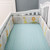 Ddgui New Fashion Crib Bed Fence Soft Bag Stitching Bed Bed Surround Breathable Cotton Anti-collision Baby Bed Surround Kit Ddgui Laa220927-8112