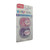 Playtex Baby Binky Orthodontic Silicone Pacifier, 6m+, 2 Count, Pink/purple