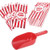 Poppy's Popcorn Scoop And Popcorn Bags Bundle, Nostalgic Popcorn Accessories For Popcorn Machine And Popcorn Bar, Popcorn Scooper And Bags For Carnival|movie Night|circus Party Supplies (50)