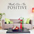 57x18cm Think Do Be Positive Vinyl Quote Wall Sticker Words Decals Home Decor Removable Diy For Living Room Deccoration