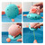 Hapeisy Bath Toys, Wind Up Swimming Pig Toys Floating Baby Pool Bathtub Toys For Kids Toddlers Boys And Girls