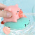 Hapeisy Bath Toys, Wind Up Swimming Pig Toys Floating Baby Pool Bathtub Toys For Kids Toddlers Boys And Girls