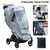 Willstar Buggy Sun Shade Universal Pram Sunshade Sun Cover For Heat Insulation And Ventilation Stroller Mosquito Net Resistant