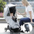 Willstar Buggy Sun Shade Universal Pram Sunshade Sun Cover For Heat Insulation And Ventilation Stroller Mosquito Net Resistant