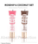 Broadway Vita-lip Clear Lip Gloss Coconut & Rosehip Oil Hydrates Locks Moisture & Shines Pack Of 2