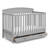 Graco Benton 5-in-1 Convertible Baby Crib With Drawer, Pebble Gray