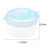 Mybeauty Milk Powder Container Three-grid Design Good Sealing Food Grade Infant Milk Powder Box For Travel Blue