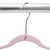 Simplify Kids Velvet Hangers, 25 Pack, Blush