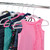 Simplify Kids Velvet Hangers, 25 Pack, Blush