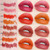Hsmqhjwe Mate Liquid Lipstick Base Candy Lipstick Set Women 8 Colors Long Lasting Waterproof Mini Lipstick Gift Box Lipstick Set Velvet Lipstick Set Colored Lip Gloss For Women