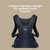 Diono Carus Essentials 3-in-1 Baby Carrier In Dark Grey