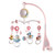 Autcarible Musical Baby Crib Mobile Toy With Lights And Music Star Projector Hanging Rotating Bell Timing Projection For Baby Shower Gift