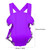 Adjustable Baby Carrier Newborn Infant Swaddle Sling Baby Backpack Sling 2-6 Months Purple