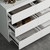 Timechee 9 Drawer Dresser, Chest Of Drawer White Dresser Ideal For Nursery Bedroom