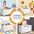 Kids Toy Box Storage Chest, Wood Toy Storage Organizer, Kids Toy Storage Bench With Hinges And Seating Bench, Toy Storage Box For Boys Girls, Entryway Storage Bench For Hallway, Bedroom, White, R535