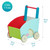 - Baby Walker For Girl&goy, 4 Wheels Walker Toy, Push/pull Wagon Cart For Kid, Baby Learning Walker, Toddler Push Toy For 1-3 Years Old, Outdoor Activity Walker Infant, Wooden Child Wagon Green