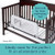 Hiccapop Convertible Crib Toddler Bed Rail Guard With Reinforced Anchor Safety