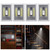 4 X Cob Led Wall Switch Wireless Battery Operated Closet Cordless Night Light