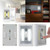4 X Cob Led Wall Switch Wireless Battery Operated Closet Cordless Night Light