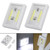 4 X Cob Led Wall Switch Wireless Battery Operated Closet Cordless Night Light