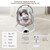Electric Baby Swing For Infants, Bluetooth Swing Remote Control Baby Bouncer Baby Rocker With Intelligence Timing, Grey
