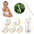 Hands Free Baby Bottle Accessories, Bottle Straw And Cleaning Brush, Gravity Straw Suction Feeding Bottles Accessories, Exercise Baby's Suction, Improve Lung Capacity