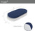 Everyday Kids 2 Pack Bassinet Sheets - Navy/gray