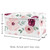 Watercolor Floral Burgundy Wine And Pink Storage Fabric Toy Box By Sweet Jojo Designs