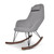 Mid-century Modern Jayce Gray Rocking Chair